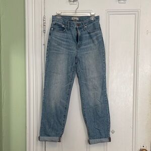 Madewell Light Blue Boyfriend Jeans